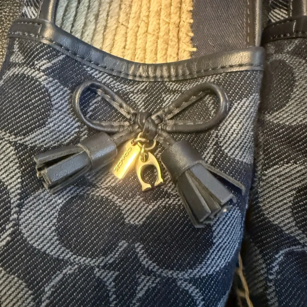 Coach denim Patterned Espadrilles - Picture 2 of 4